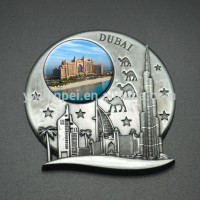 Metal 3D Fridge Magnet With Custom Logo