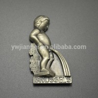 Metal Brussels Manneken Pis Fridge Magnet